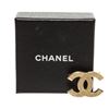 Image 1 : Chanel Gold Woven CC Logo Brooch