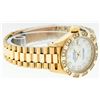 Image 2 : Rolex Ladies 18K Yellow Gold MOP Diamond President Wristwatch With Watch Winder