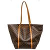 Image 1 : Louis Vuitton Monogram Canvas Leather Sac Shopping GM Tote Bag