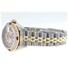 Image 6 : Rolex Ladies 2 Tone 14K Pink MOP Sapphire & Ruby Datejust Wriswatch