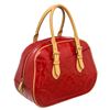 Image 2 : Louis Vuitton Red Vernis Monogram Leather Summit Drive Bag