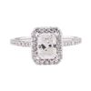 Image 2 : 1.60 ctw Diamond Ring - 18KT White Gold