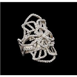 14KT White Gold 1.11 ctw Diamond Ring