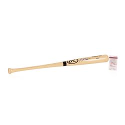 Rafael Devers Autographed Baseball Bat