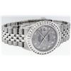 Image 3 : Rolex Mens Stainless Steel Meteorite 3 ctw Diamond Datejus 36MM Wristwatch With