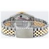 Image 6 : Rolex Mens 2 Tone 14K Lugs MOP Diamond & Sapphire 36MM Datejust