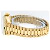 Image 9 : Rolex Ladies 18K Yellow Gold MOP Emerald President Wristwatch With Rolex Box & A