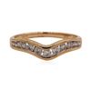 Image 2 : 0.45 ctw Diamond Ring - 14KT Rose Gold