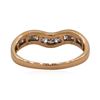 Image 3 : 0.45 ctw Diamond Ring - 14KT Rose Gold