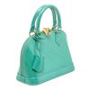 Image 1 : Louis Vuitton Mint Green Monogram Vernis Leather Alma BB Bag