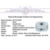 Image 2 : 7.25 ct.Natural Rectangle Cushion Cut Aquamarine