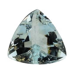 3.42 ct.Natural Trilliant Cut Aquamarine