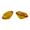 Image 2 : 10.43 ctw.Natural Round Cut Citrine Quartz Parcel of Two