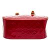 Image 3 : Louis Vuitton Red Vernis Monogram Leather Summit Drive Bag