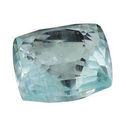 5.34 ct.Natural Cushion Cut Aquamarine