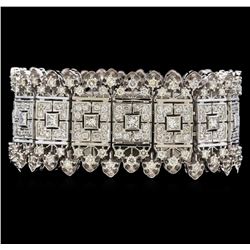 18.54 ctw Diamond Bracelet - 14KT White Gold