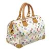 Image 3 : Louis Vuitton White Multicolor Monogram Speedy 30 Bag