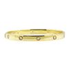 Image 1 : 1.10 ctw Diamond Bangle Bracelet - 18KT Yellow Gold