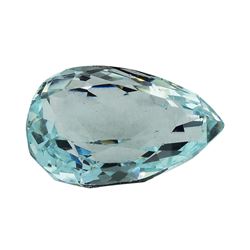 5.94 ct.Natural Pear Cut Aquamarine