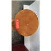 Image 3 : Round Wooden Pedestal Column Stand 11.5" Dia, 30" H