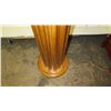 Image 4 : Round Wooden Pedestal Column Stand 11.5" Dia, 30" H