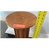 Image 7 : Round Wooden Pedestal Column Stand 11.5" Dia, 30" H