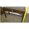 Image 13 : Lacquered Qing Dynasty Circa 1880 Juwood 3-Drawer Desk, 46"x 20.5"x31" (Includes Certificate)