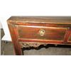 Image 4 : Lacquered Qing Dynasty Circa 1880 Juwood 3-Drawer Desk, 46"x 20.5"x31" (Includes Certificate)