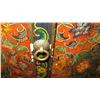 Image 9 : Antique Elmwood & Fir Tibetan Chest, Circa 1880-1900, 49"x 15" x 42" (Includes Certificate)