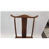 Image 3 : Qing Dynasty Elmwood Side Chair, Circa 1820, Rattan Seat, Curved-Back (Includes Certificate)
