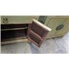 Image 8 : Qty 2 Green Lacquered Wooden Oriental Cabinets (End Tables) 28" H