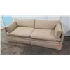 Image 7 : Beige Ralph Lauren Henredon Sofa & 3 Throw Pillows (2 brown cushions not included)