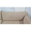 Image 9 : Beige Ralph Lauren Henredon Sofa & 3 Throw Pillows (2 brown cushions not included)