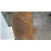 Image 14 : Tall 60" Carved Wooden Buddha Statue (damage from right shoulder to forearm)