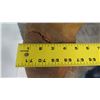 Image 17 : Tall 60" Carved Wooden Buddha Statue (damage from right shoulder to forearm)
