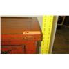Image 19 : Qing Dynasty Red Lacquered Chinese Elmwood Cabinet, Circa 1860 (Includes Certificate