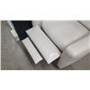 Image 8 : Natuzzi Cream Leather Club Chair Recliner