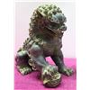 Image 1 : Cast Resin Foo Dog Chinese Guardian Lion, 10" Tall