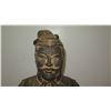 Image 3 : Cast Metal Chinese Soldier Warrior Guard 40" Tall Statue