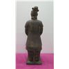 Image 8 : Cast Metal Chinese Soldier Warrior Guard 40" Tall Statue