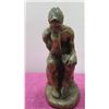 Image 2 : Qty 2 Bookends "The Thinker" Mixed Metal Statues, 9" Tall