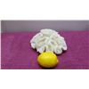 Image 2 : Qty 4 Natural Seashells & Coral Pieces - White & Black Coral, Brown Helmet Conch Shell