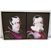 Image 1 : Original Acrylic Painting on Canvas "King Philip Meninas Series", Signed H. Braun 30" x 18"