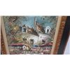 Image 2 : Framed Original Painting on Canvas, Impasto - Paris Le Cadet De Forcoque 1972, Signed by Artist 21" 