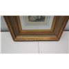 Image 8 : "France in Miniature" Se Ouen Signed by Artist 19" x 24", Matted w/ Gilt Frame