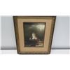 Image 2 : Original Painting on Canvas - Ship Painting 1966, Signed by Alyrelui (?) 17" x 21"