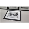 Image 2 : Qty 4 Framed Black & White Photographic Prints - Winter, Tree, etc 18" x 23"