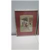 Image 2 : Qty 2 Framed Oriental Watercolor Art, Marks Takamizawa 13" x 17"