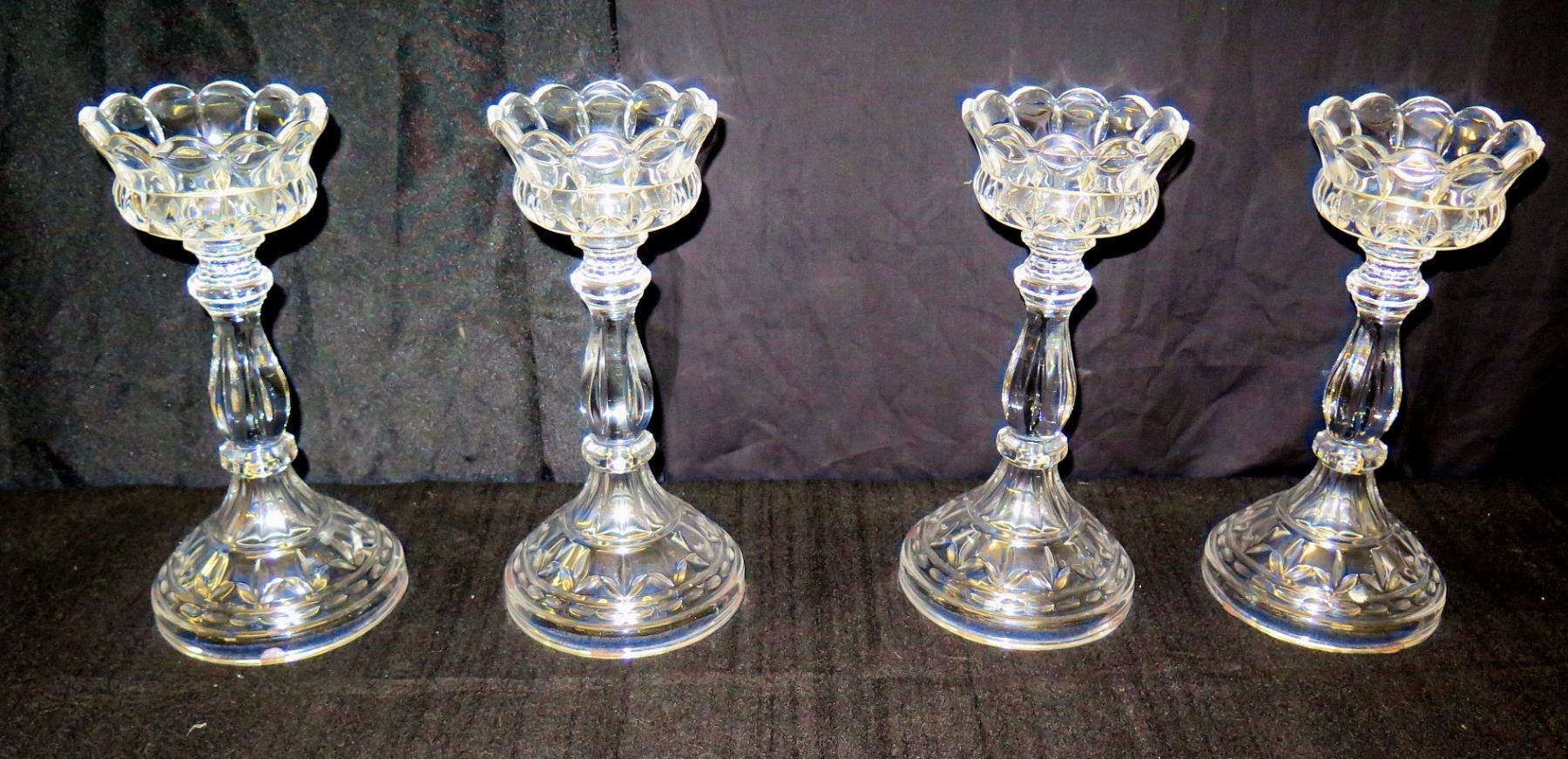 Glass candle pedestal holders mercury set holder crafts save silver gold Glass candle pedestal holders mercury set holder crafts save silver gold