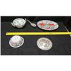 Image 18 : 4-Piece Oriental Famille Rose Medallion Serveware - Platter, Tureen, Bowl & Spoon